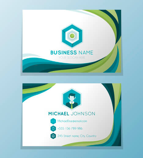visiting card designing